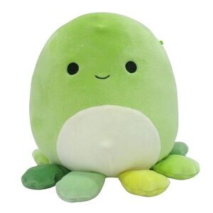 Jonny the Octopus is a green Squishmallow from the Sealife Squad.